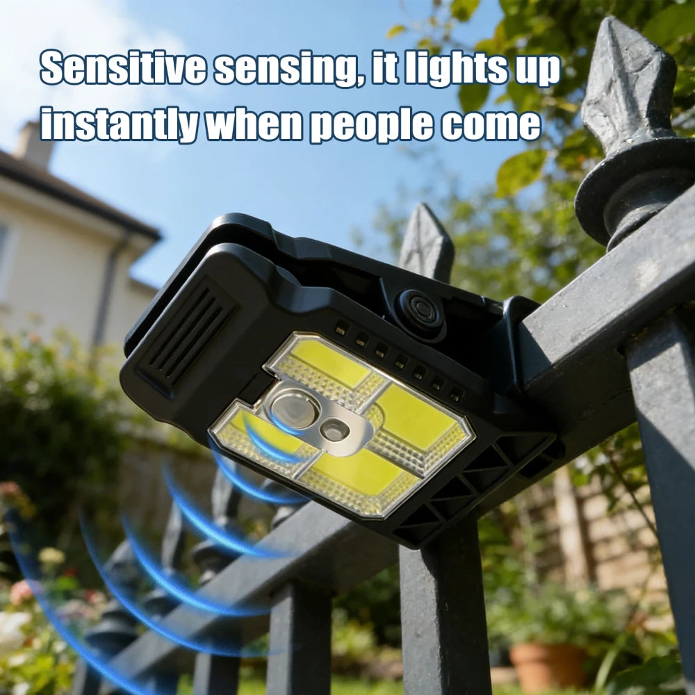 Portable Clip-On Solar Tent Light
