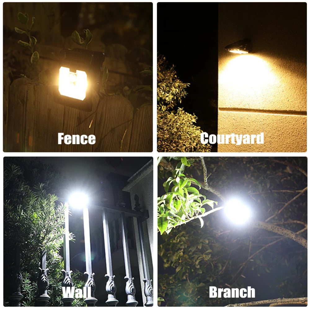 Portable Clip-On Solar Tent Light