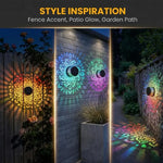 Solar Mandala Wall Light