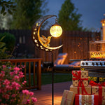 Hummingbird Moon Solar Stake Light 🌙✨