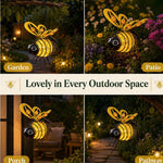🌙🍃 LIMITED-TIME 50% OFF! Hanging Solar Bee Light