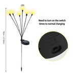 Last Day 50% OFF 🔥 8 LED Solar Powered Firefly Light