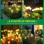 Last Day 50% OFF 🔥 8 LED Solar Powered Firefly Light