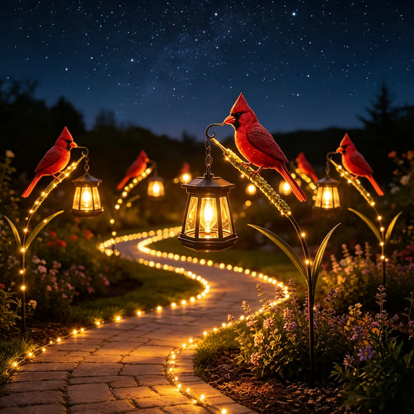 Cardinal Solar Garden Light