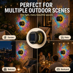 Solar Mandala Wall Light